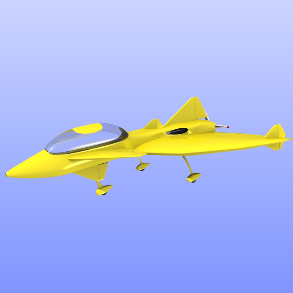 Mini-Viggen Fun Airplane preview image 1